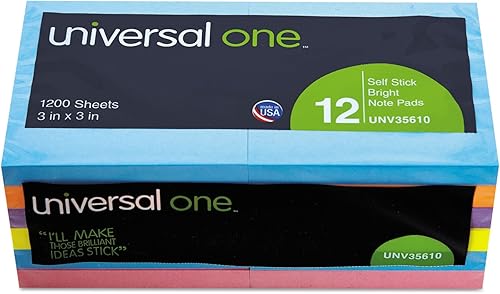 UNV35610 - Almohadillas brillantes autoadhesivas estándar