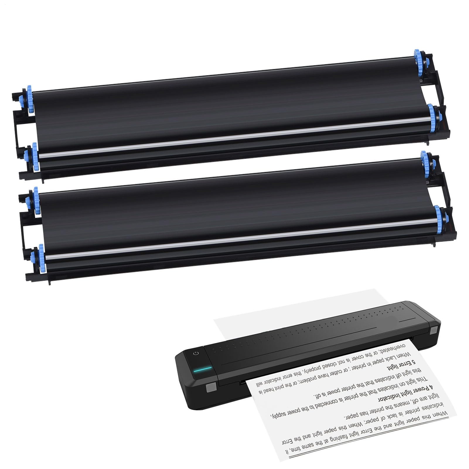 2rouleax Nastro Termico Mt800 Stampante Nastro | Nastro Stampante Termico|Nastro Termico Mt800 Stampante Trasferimento Termico HprtMt800 Cartuccia Compatibile Con HprtMT800 Per Per