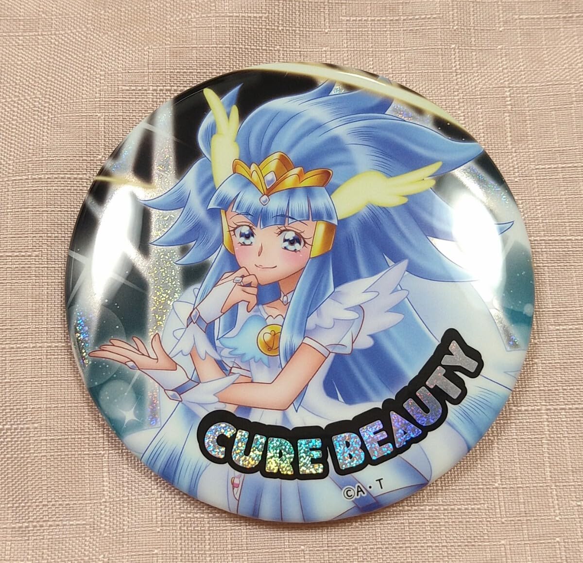 キュアビューティ 青木れいか 缶バッジ スマイルプリキュア トゥインクル缶バッジ キュアビューティ