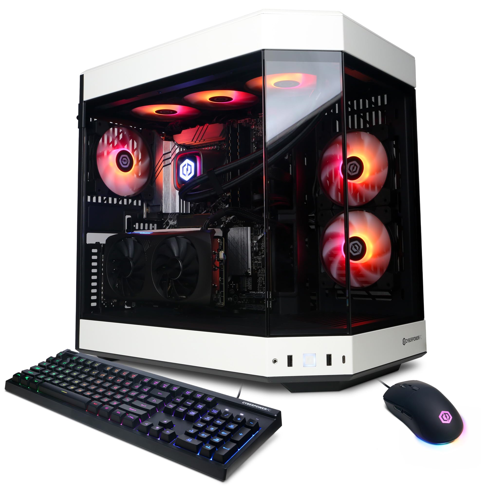CyberPowerPC Gamer Supreme Liquid Cool Gaming PC, AMD Ryzen