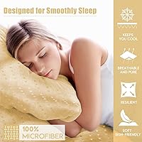 Vista 69 de HENGWEITEXT 18 Inch Cal King Sheets Deep Pocket,4 Piece Sheet Set Breathable and Cooling,Microfiber Sheet Set Deep Pocket,Wrinkle Free Shrinkage &