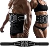 MarCoolTrip MZ Ab Trainer, Abdominal Toning Belt, Muscle Toner, ABS Stimulator, Home Fitness Equipment, Black, Modern Style, MZ-7