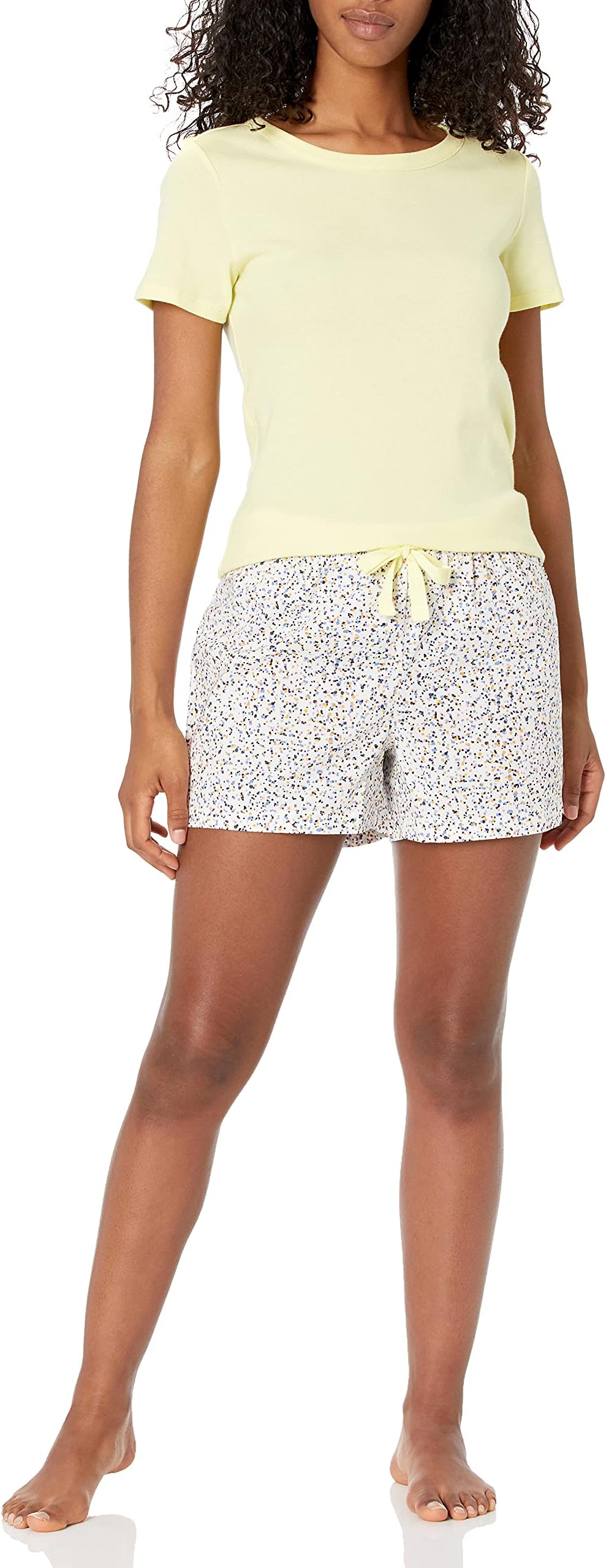 Women's Poplin Short and Sleep Tee Set
