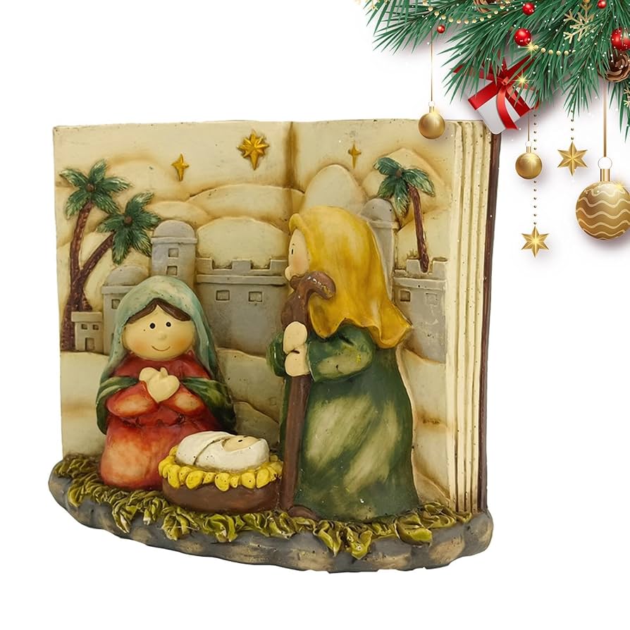 クリスマス　降誕場面　Pesebre キリスト誕生　2391 Amazon.co.jp: イエスの誕生図、キリスト降誕像,イエスの誕生の