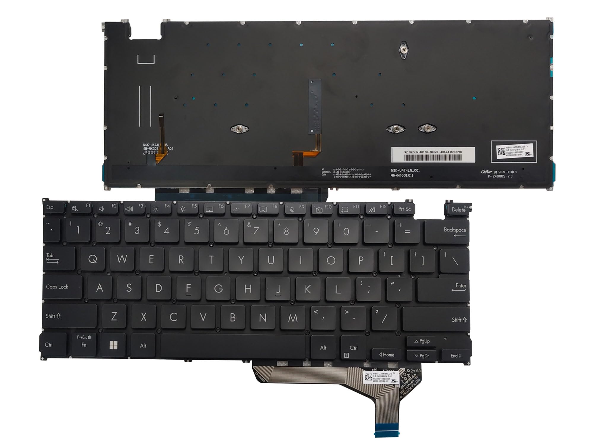 Amazon.com: Laptop US Keyboard Compatible for ASUS Zenbook 14 OLED