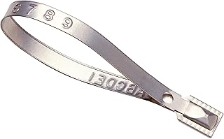 Bolt Seal, 3-3/8 x 29/64 in, ABS, Red, PK200