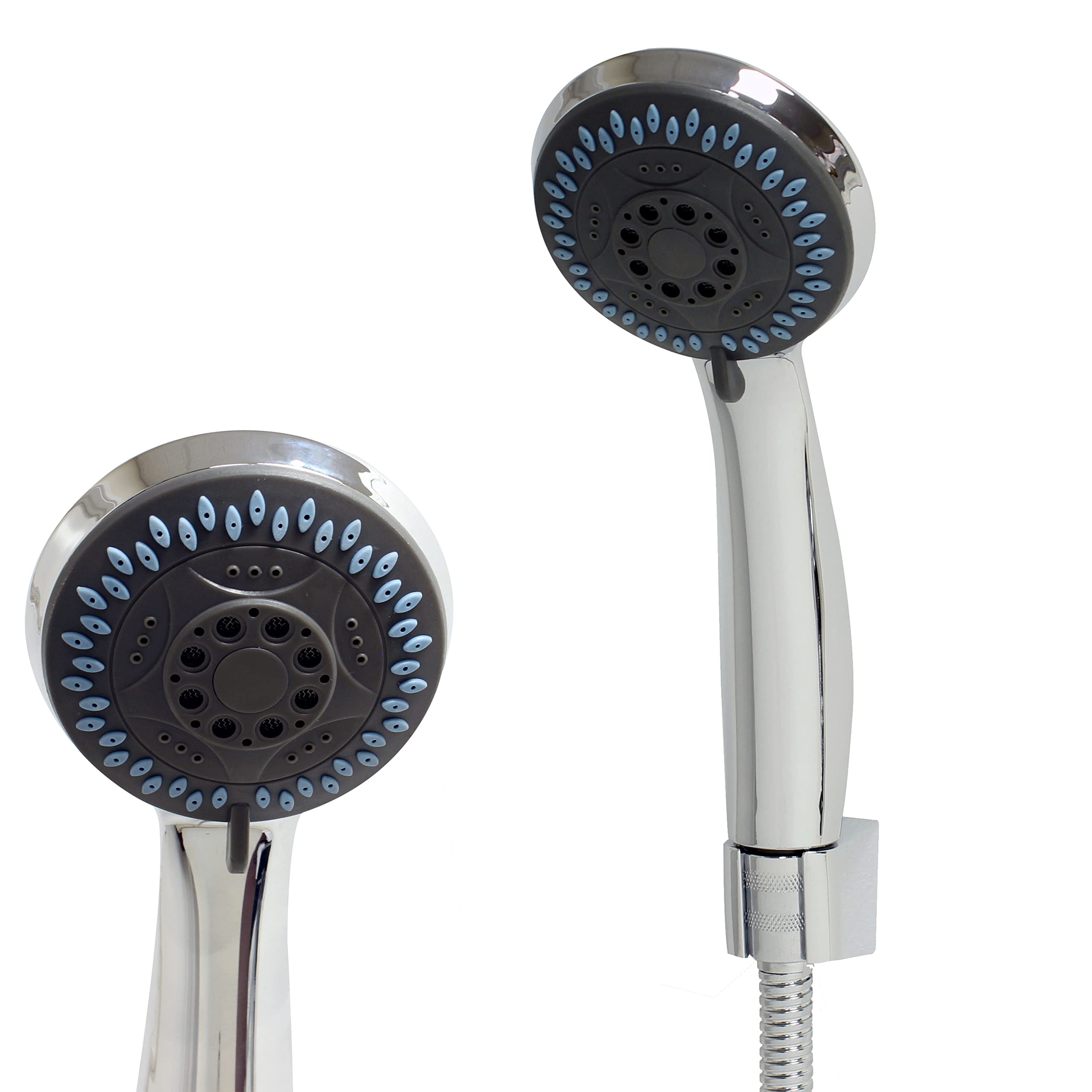 Ecospa Chrome Shower Head Handset 3 Function Modes