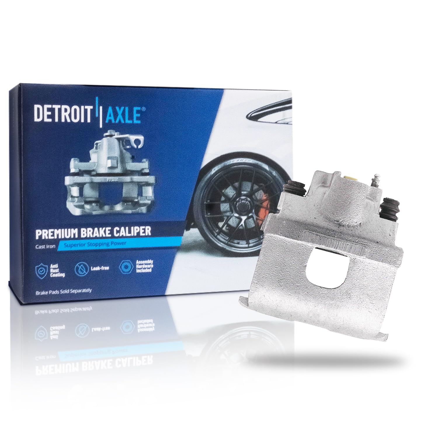 Detroit Axle - Front Left Brake Caliper for Dodge Grand Caravan