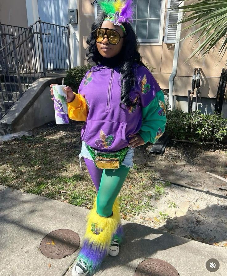 WOVOWOVO 3 Packs Mardi Gras Headband Glitter Sequin Mardi Gras Headbands for Women Feather Hair Accessories Head Band Headpiece Outfit Masquerade Mask Party Decoration Favors Purple Cocktail Headwear - Image 6