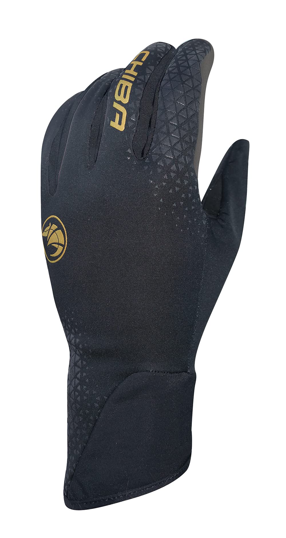 Chiba BioXCell Light Winter Fahrrad Handschuhe schwarz/goldfarben 2027