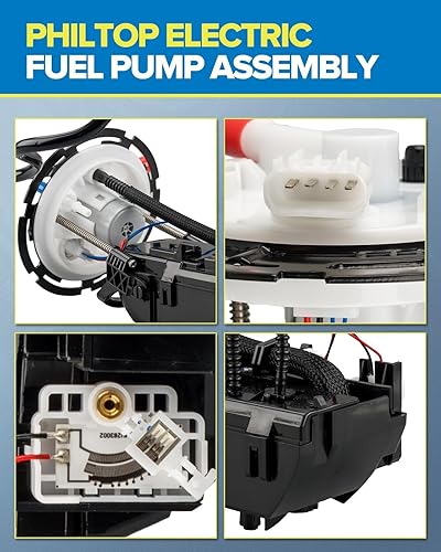 Miniatura 236 de PHILTOP FG0931 Conjunto de bomba de combustible eléctrica compatible con Sequoia 4.6L 2008-2019, Tundra 4.6L 2007-2021, reemplaza SP9010M, E8869M