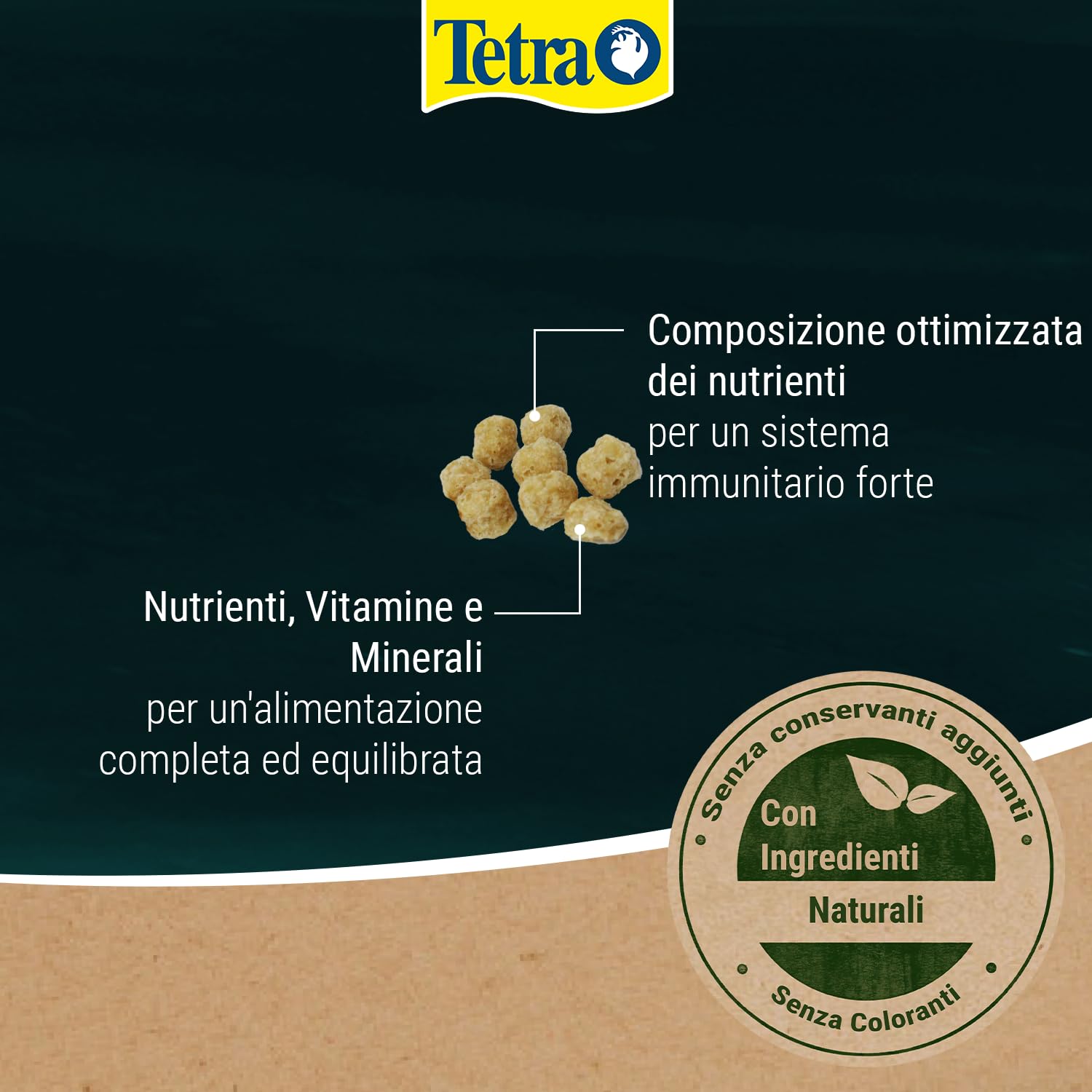Tetra Pellet di mangime per pesci da laghetto, 1,03 kg, biologicamente bilanciato per pesci da laghetto