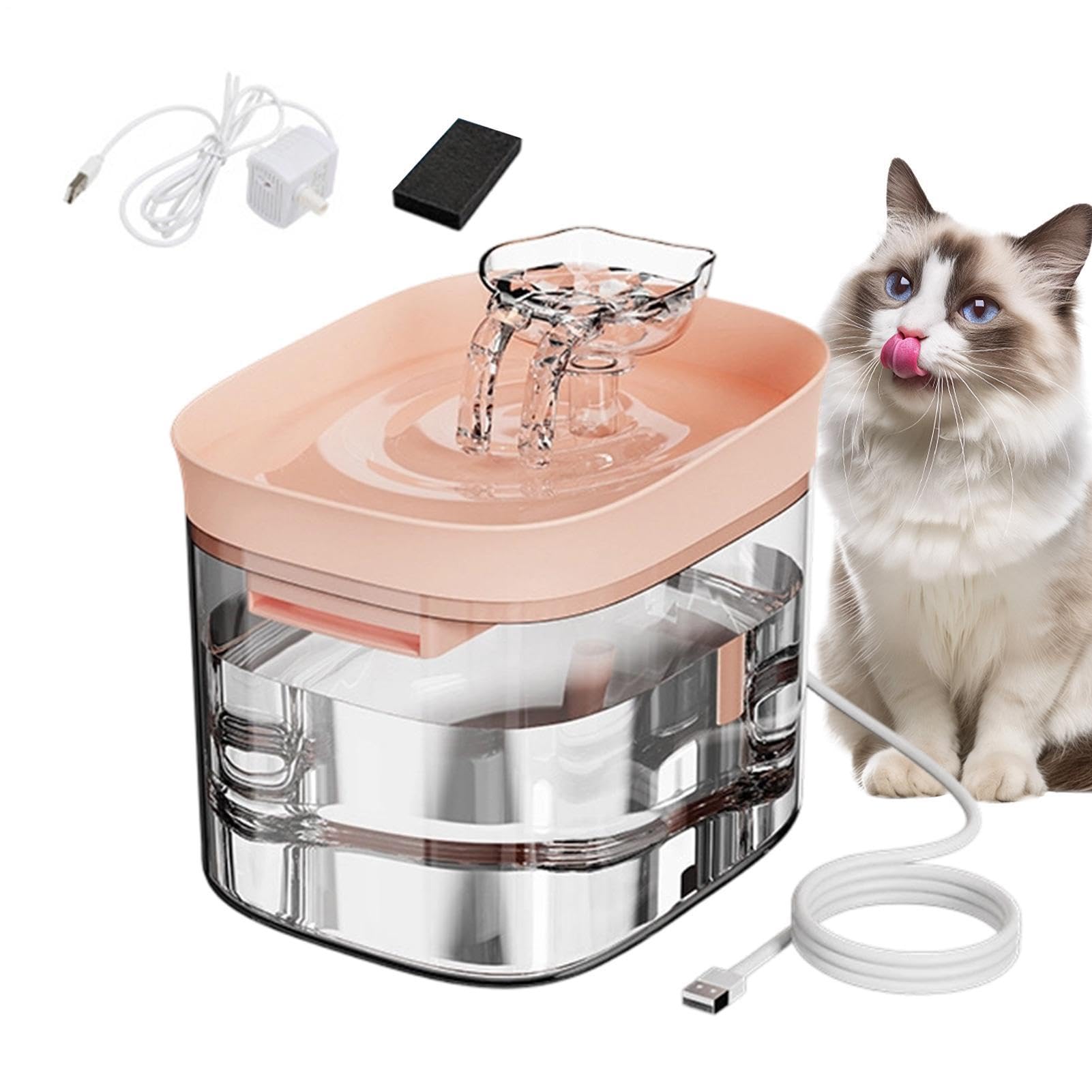 Fontaine abreuvoir pour chats idéale pour la maison et le bureau