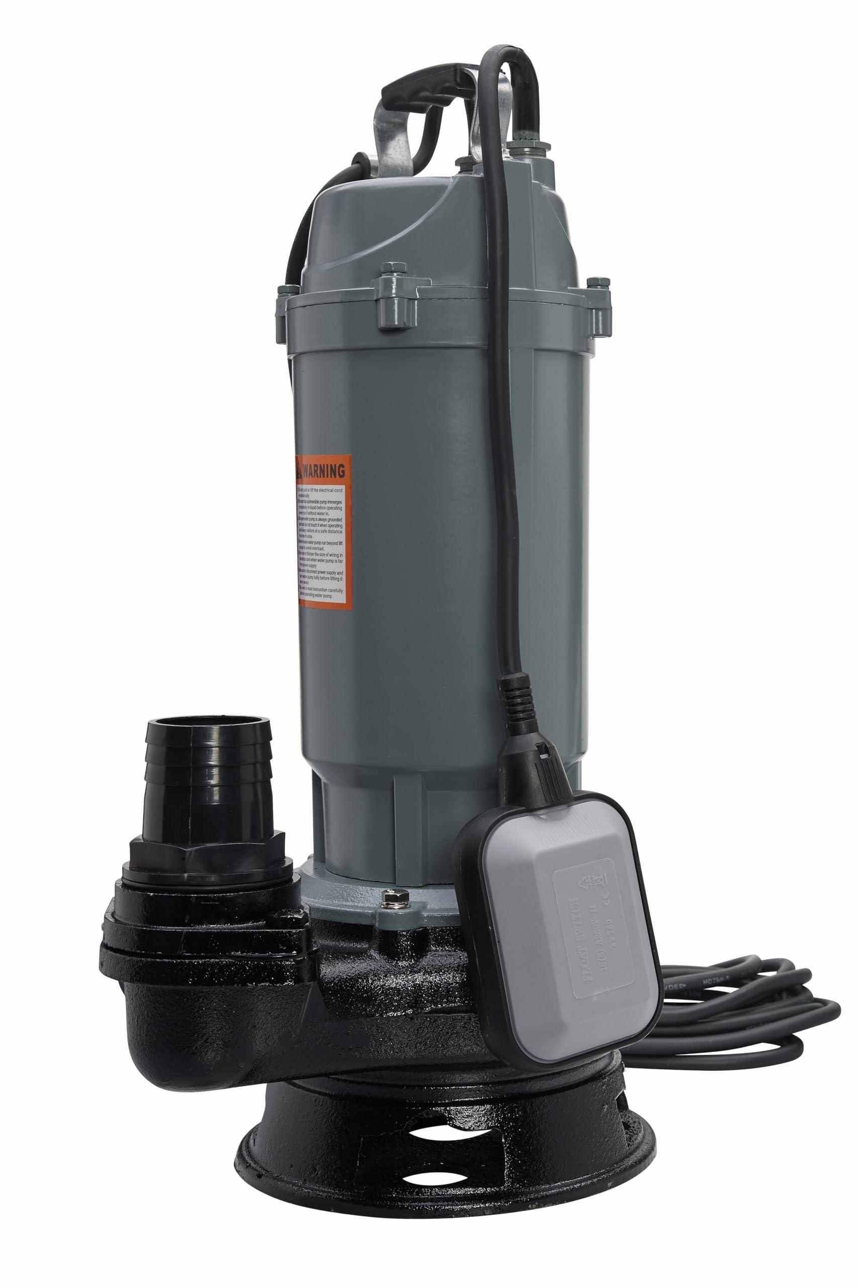 Pompa sommersa per acque scure, 370 Watt, con taglierino