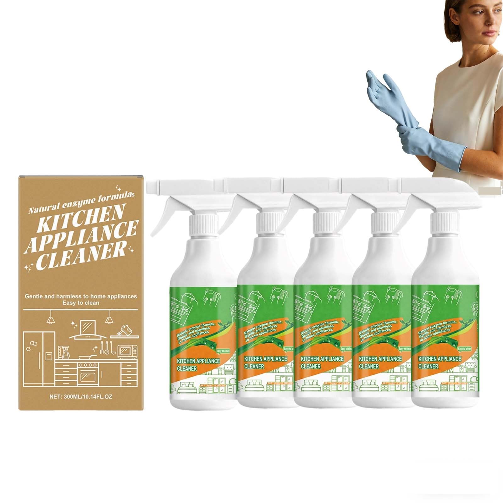 Spray do czyszczenia urządzeń kuchennych, wysokowydajny odtłuszczacz, uniwersalny środek do usuwania plam z oleju, rozwiązanie do czyszczenia naczyń domowych, pielęgnacja powierzchni płyt kuchennych