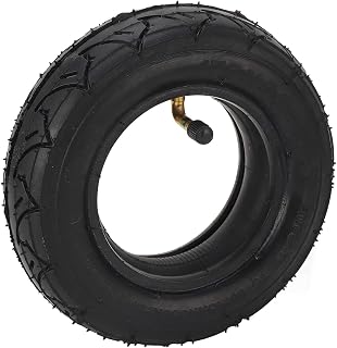 Pneu de 7 Polegadas para Scooter Elétrico, Pneu de Scooter Elétrico 175x50 e Tubo Interno, Roda de Borracha, Pneus Cheios de Ar, Peças de Scooter Elétrica, Aderência Forte,
