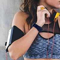 Vista 44 de Correa deportiva de silicona suave compatible con cierre clásico compatible con correas de Apple Watch de 49, 45, 44, 42, 41, 40 y 38 mm para iWatch