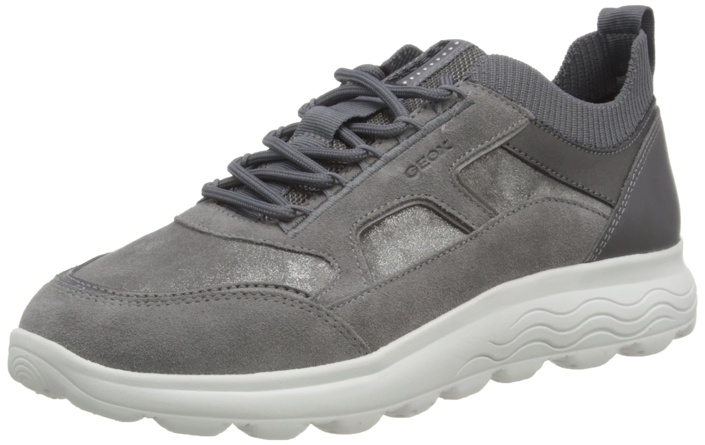 Geox D SPHERICA C Trainers DK Stone, Dk Stone, 7.5 UK