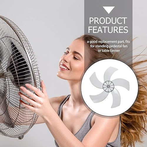 Miniatura 5 de Angoily Hojas de ventilador eléctrico para ventilador de mesa, hojas de ventilador eléctrico para ventilador de pie, hojas de ventilador eléctrico