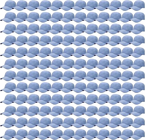 Miniatura 5 de Falari 24144 Pack Gorra de béisbol unisex a granel al por mayor Plain Blank Hat Adjustable Size