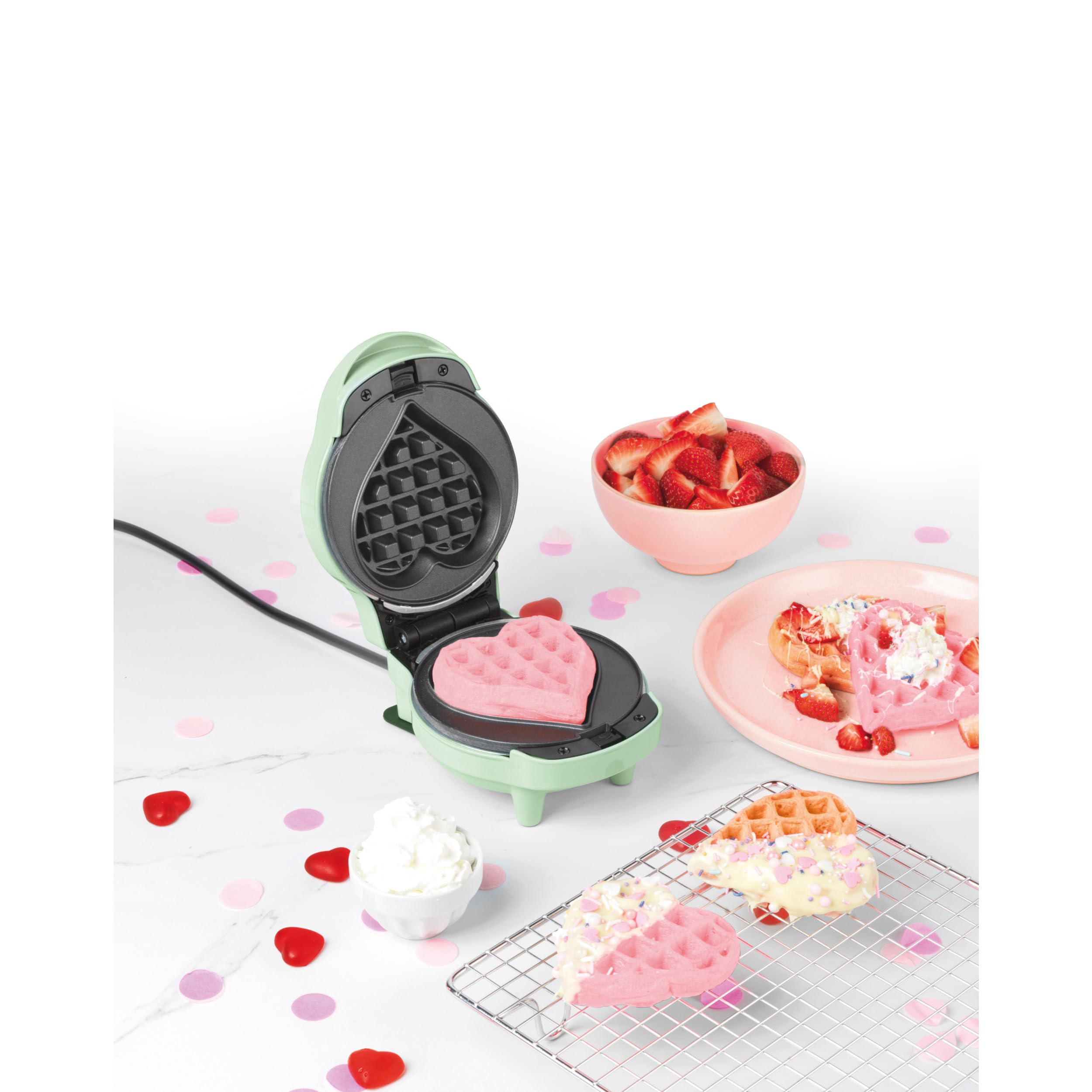 Image secondaire de Mini Gaufrier 5 en 1 Giles & Posner avec Plaques Amovibles Antiadhésives