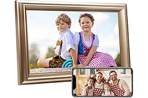 Aura Carver Digital Picture Frame 10.1 Inch: Share Memories Effortlessly