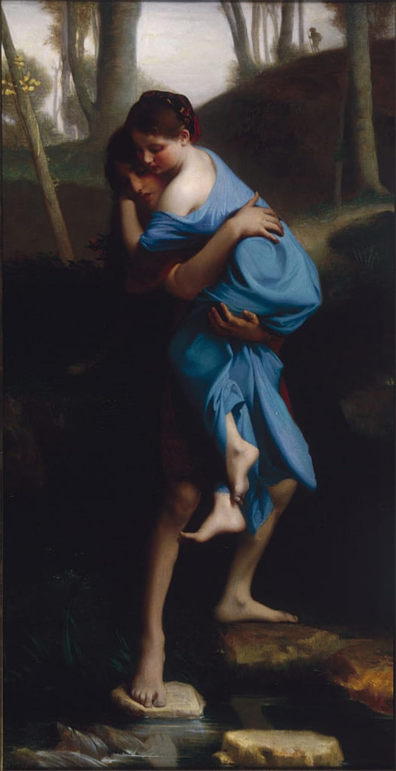 ARTXLXXBN Famous Art Print Poster Vintage Wall Art Paul Et Virginie by Emile Levy Canvas Art Poster for Home Decor 60x90cm