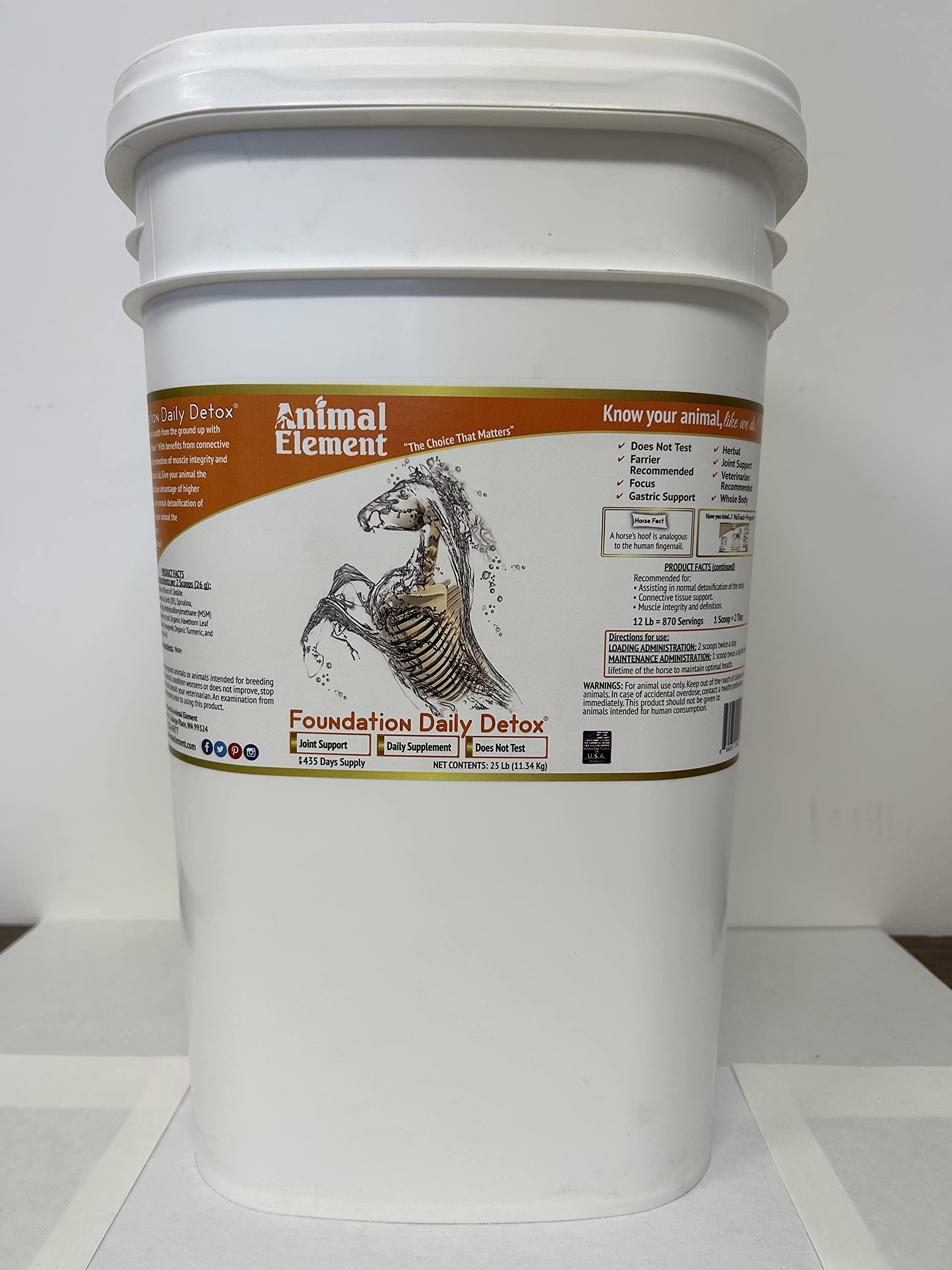 Foundation Daily Detox-25 lb.