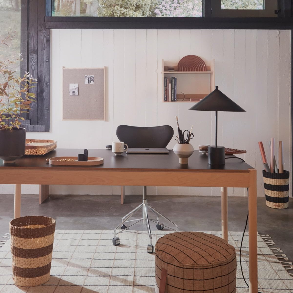OYOY Living Inka Wood Tray - Holztablett Tablett Oval zum Servieren und Präsentieren Organisieren - Eiche 34x18x2 cm