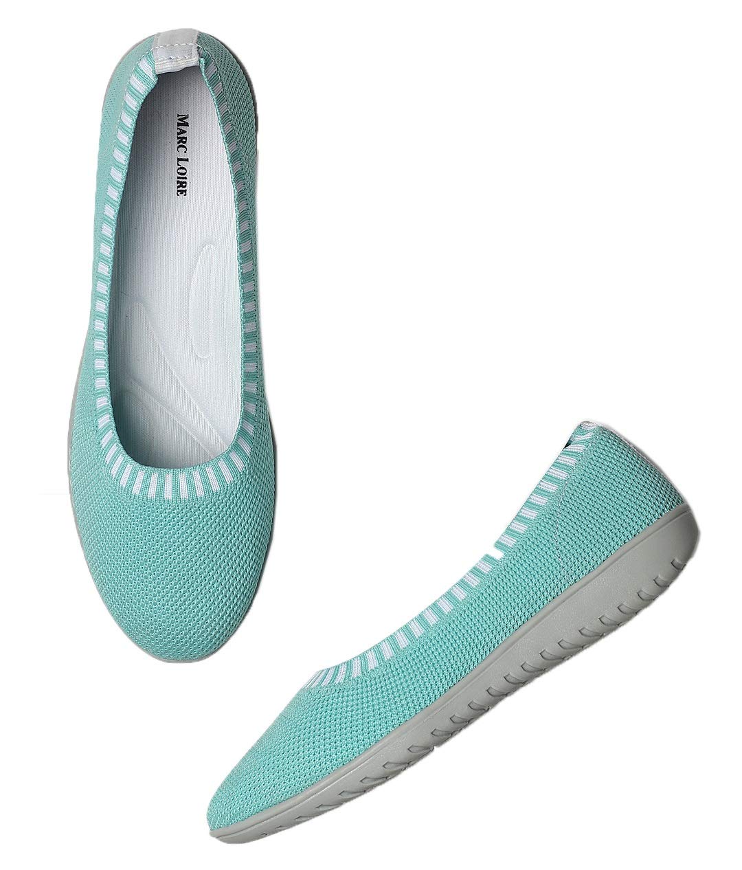 Marc LoireWomen's Athleisure Knitted Active Wear Slip-On Shoes for Daily Use