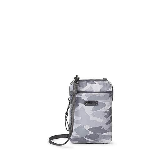 Baggallini womens Bag Broadway Crossbody, Grey Camo, One Size US