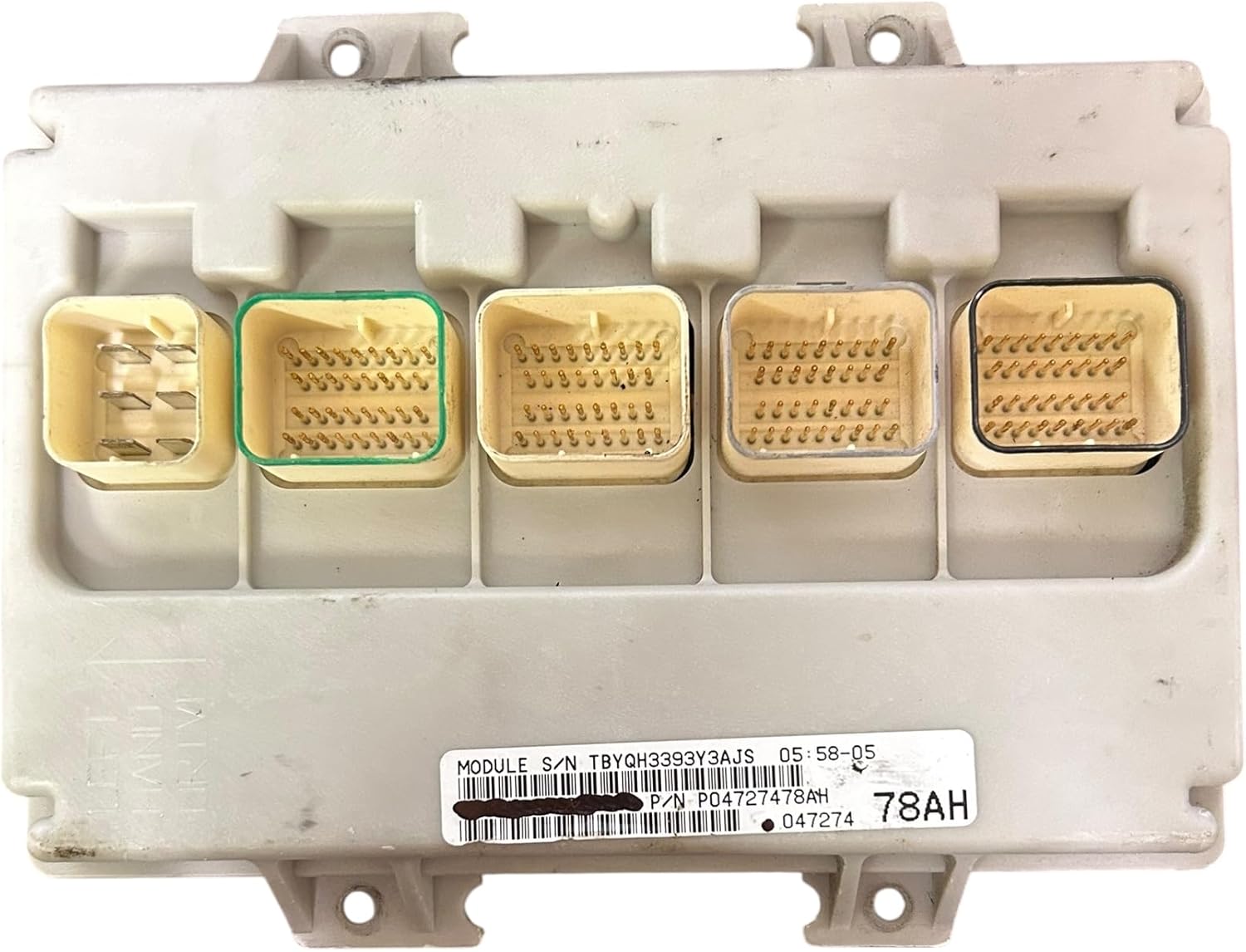 2004 Compatible With Dodge Caravan Town & Country Body Control BCM 04727478AH Used Needs To Be Programmed