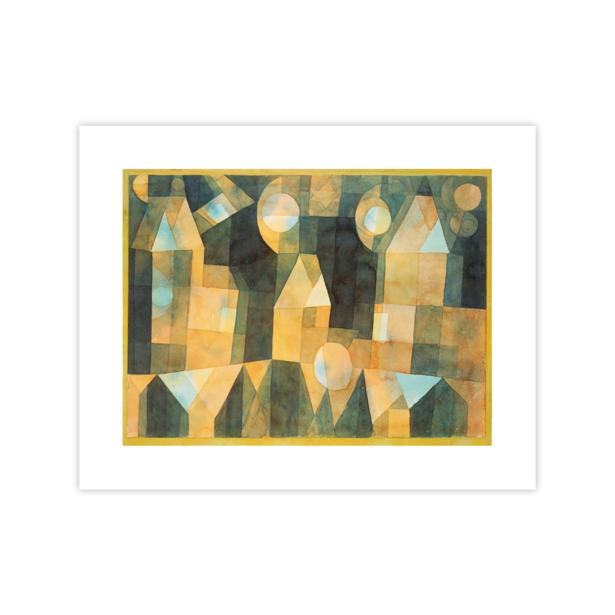 Poster Paul Klee 120x90 cm, grand format pour décoration murale salon