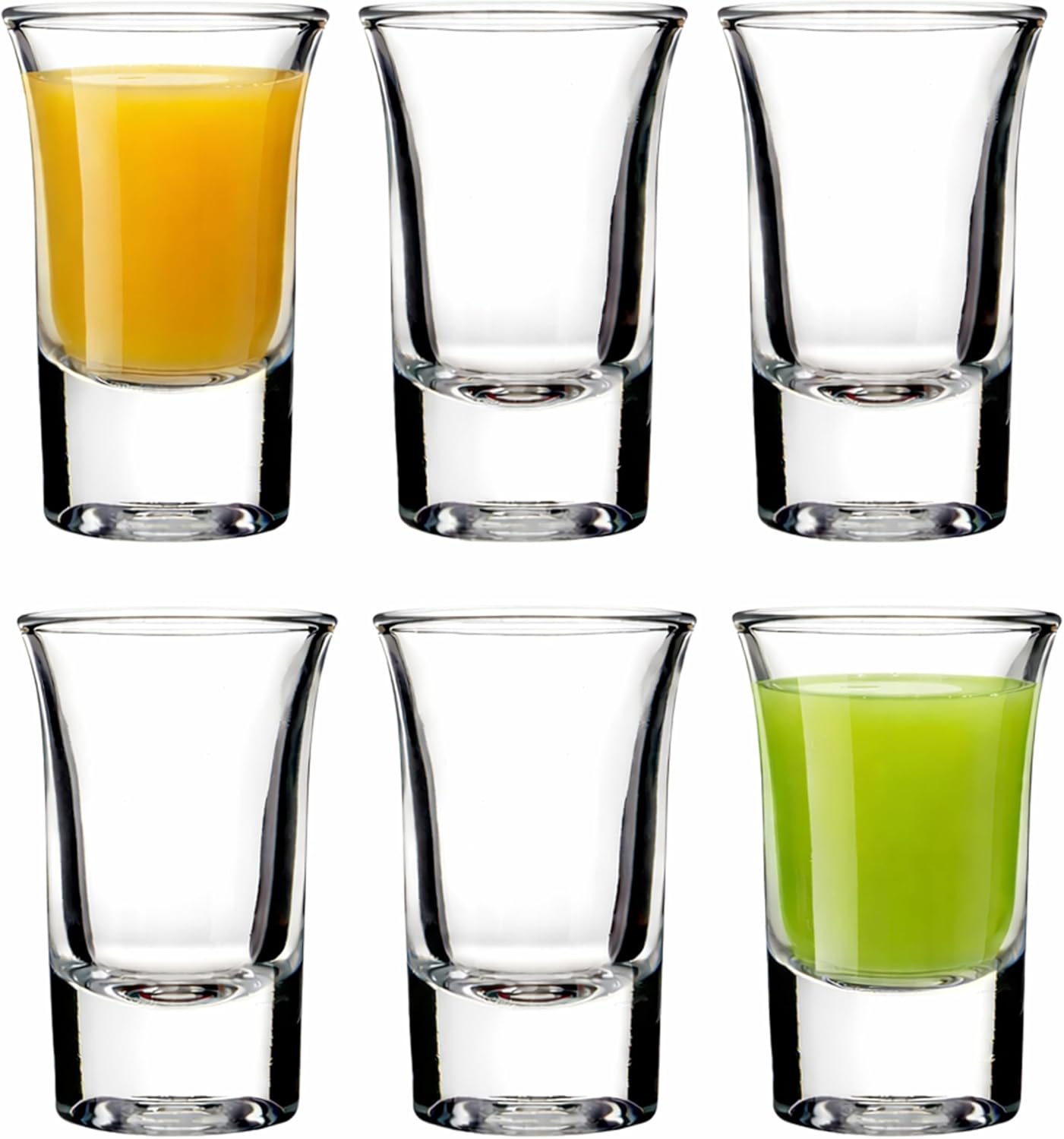 Premier Housewares Shot Glasses, Clear, 5 x 5 x 7 cm