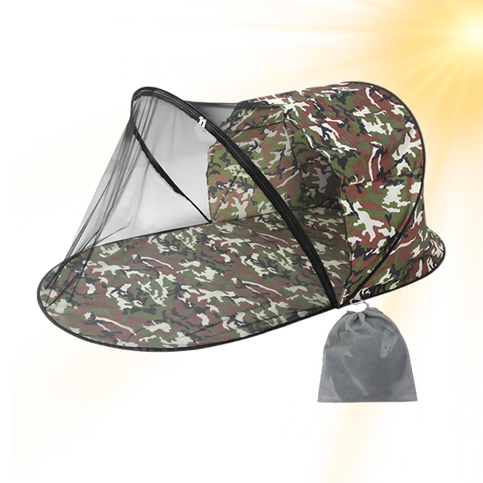 Moustiquaire de Camping, Tente Pliante Rapide, Respirante et Portable | Multiuse Filet de, Patio Anti-Moustiques Intérieur, Extérieur Jardin Cour, Arrière Maison , Adultes