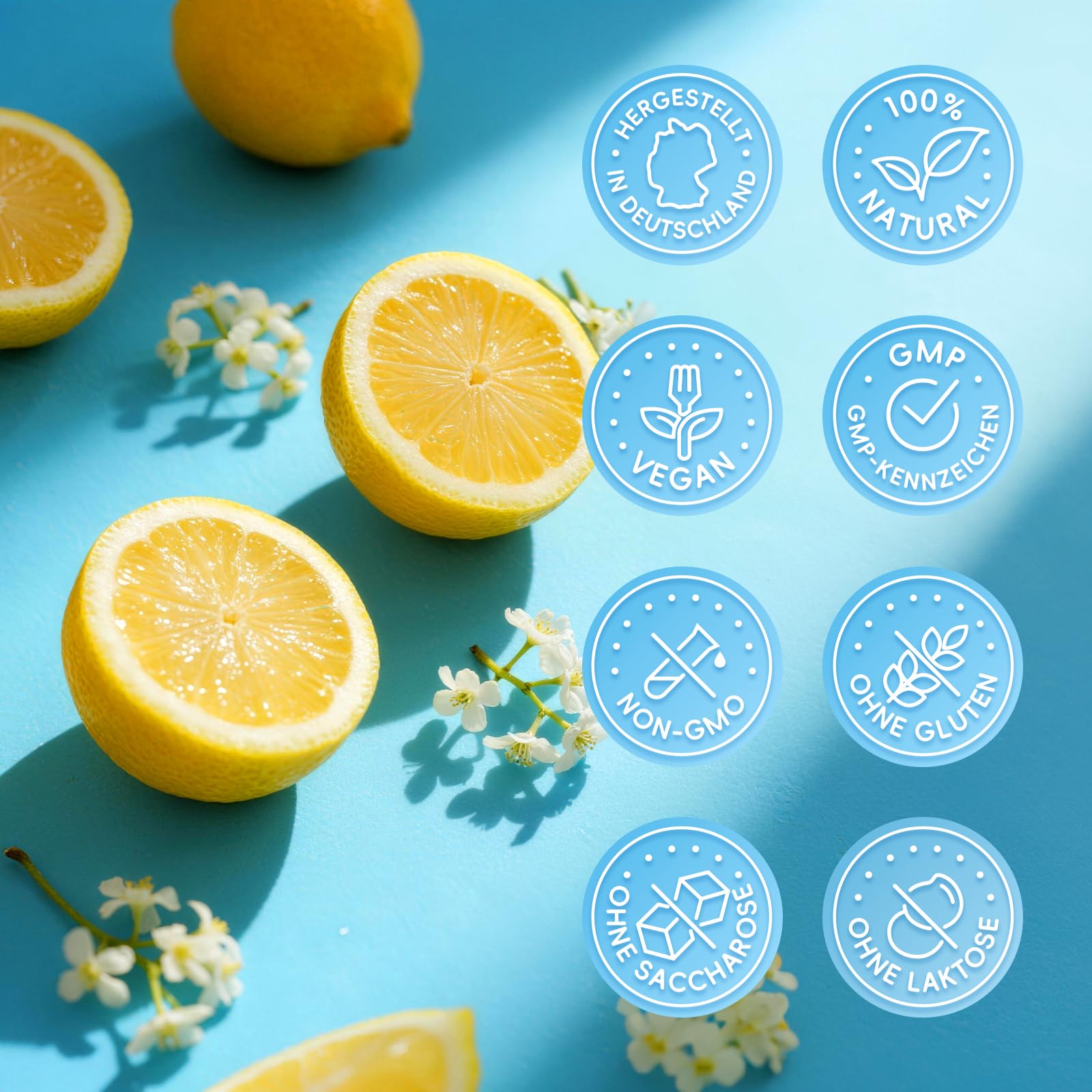 Cortisol Balance Support- Stress Adaptogen Pulver (Cortisol Cocktail) - Mit Ashwagandha Rhodiola GABA & L-Theanin – Zur Unterstützung der Nerven & Psyche – 150g Laborgeprüft in Deutschland