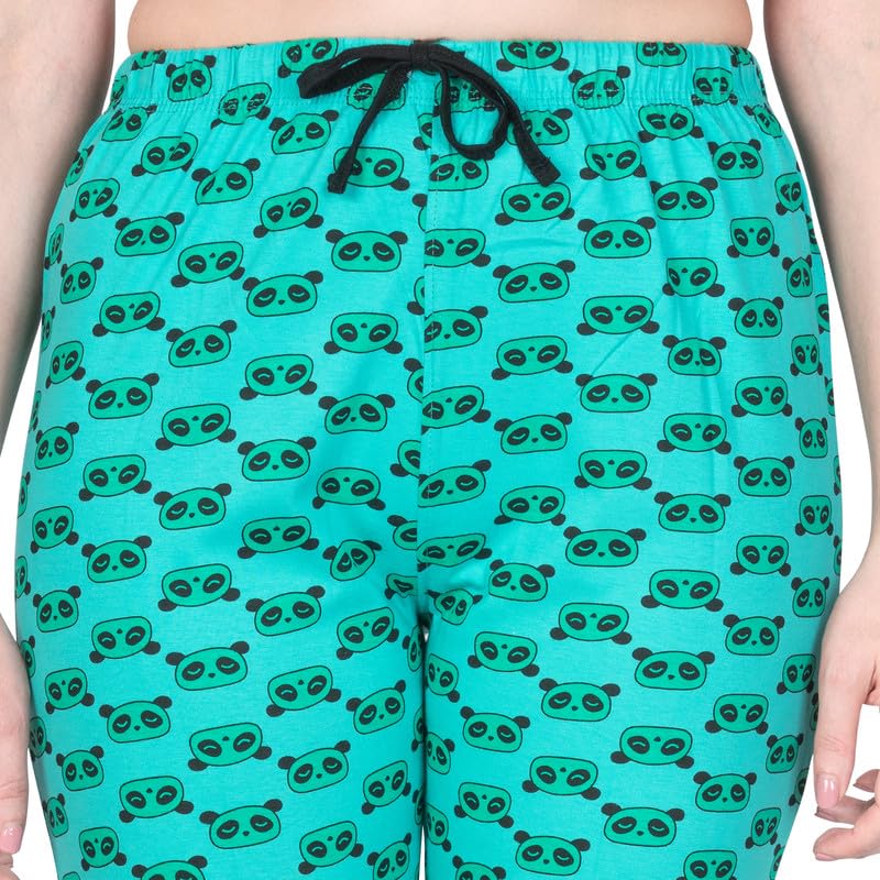 Image of Real Basics Women's Cotton Printed Pyjama Pack of 1