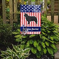 Vista 545 de Caroline's Treasures BB4243GF Bandera de jardín con texto en inglés «Merry Christmas» con texto en inglés «Merry Christmas», bandera decorativa