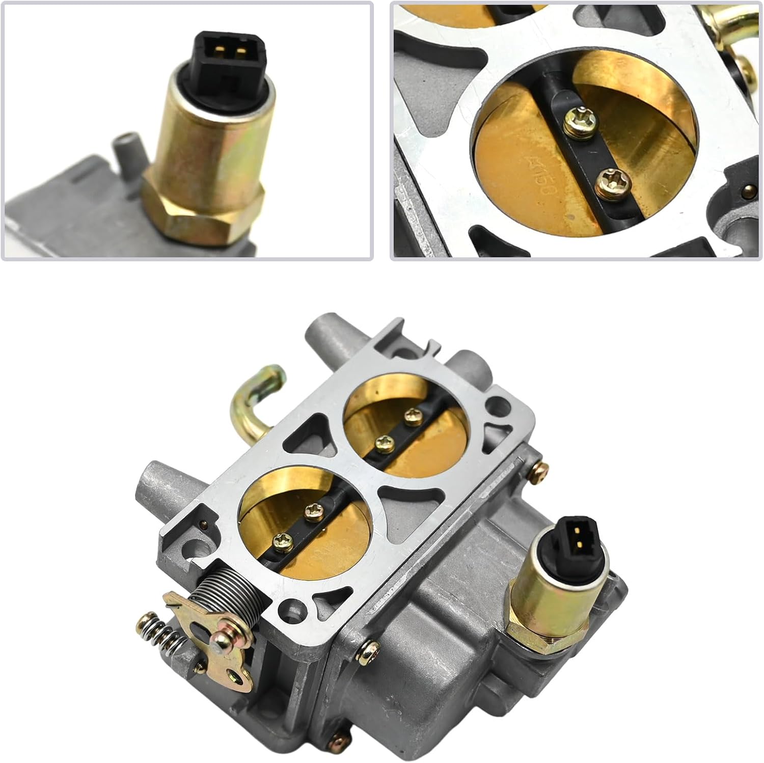 Carburetor Replacement for Generac 0K1588, Replace 0G4612 0F9035 GP15000 GP17500 GT990 Carb (carburetor+fuel pump)