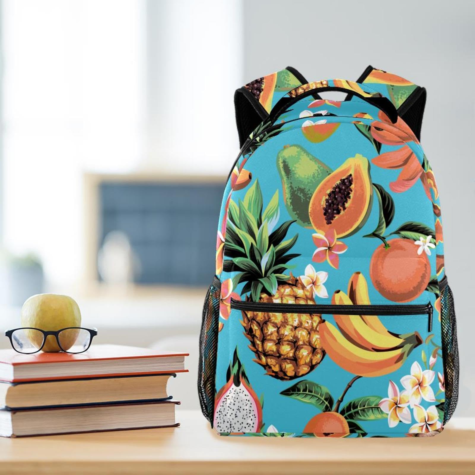 Zaino scolastico per uomini e donne, borsa estiva da viaggio per computer portatile, zaino leggero per università, zaino casual per libri