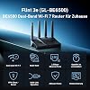 GL.iNet GL-BE6500 (Flint 3e) WiFi 7 Router - High Speed WiFi Router with VPN Strong Performance & Long Range for Home Office and Gaming