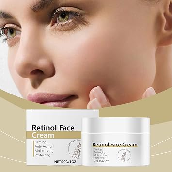 Retinol Moisturizer Cream for Face & Neck, 1.05 Oz (30g)
