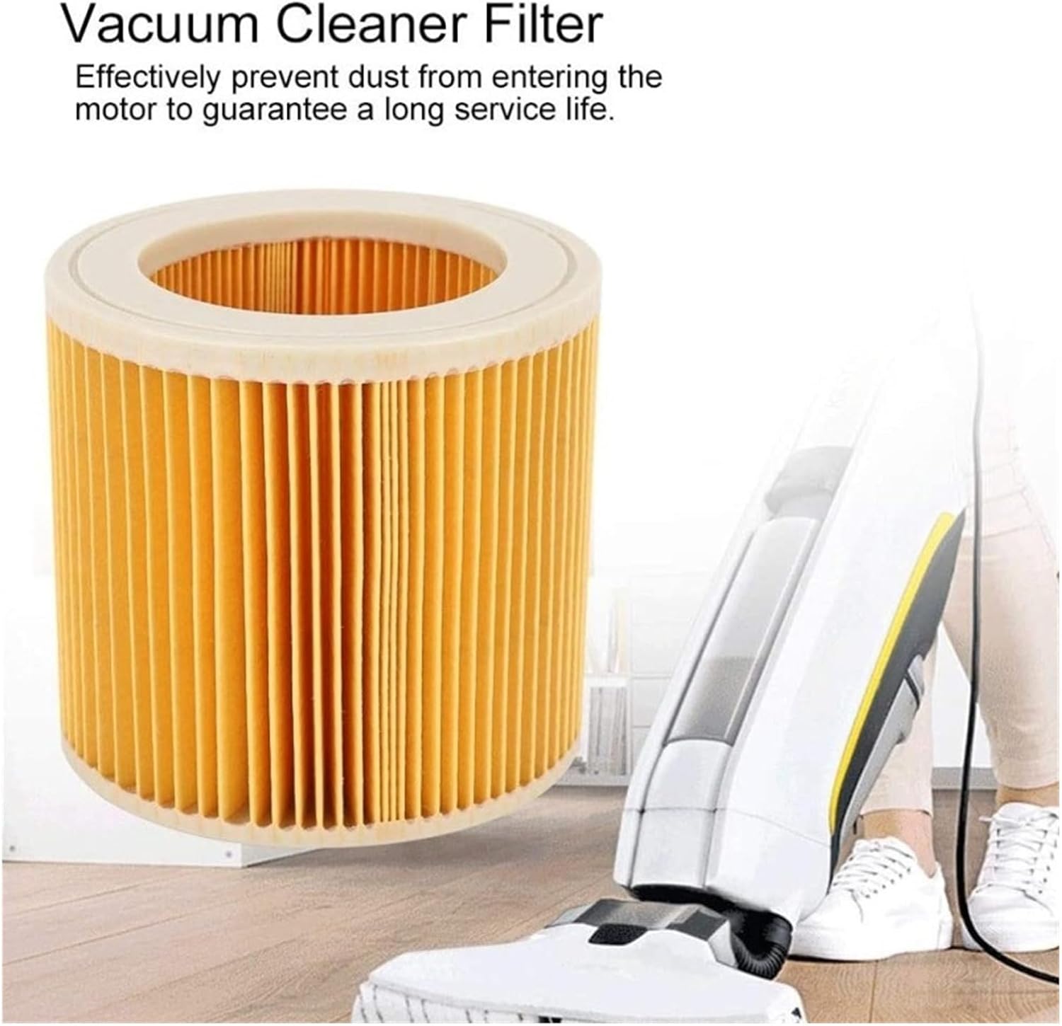 Compatible With Karcher A2004 A2054 A2204 A2656 WD2 WD3 Vacuum Cleaner Wet Dry Hepa Filter Replacement Parts