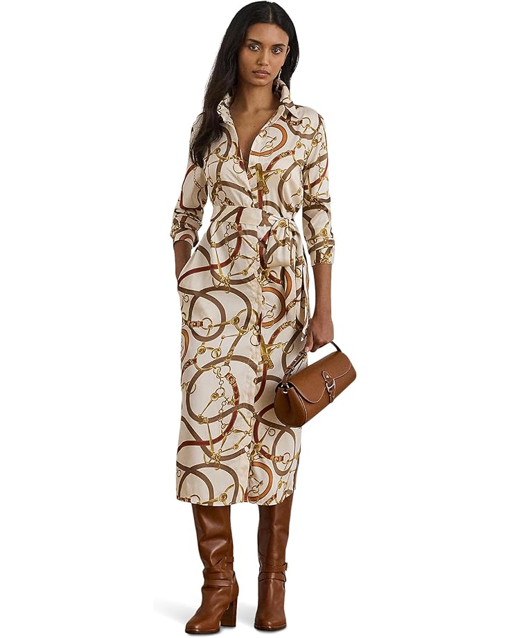 Lauren Ralph Lauren Belting-Print Twill Shirtdress - #4 of 4