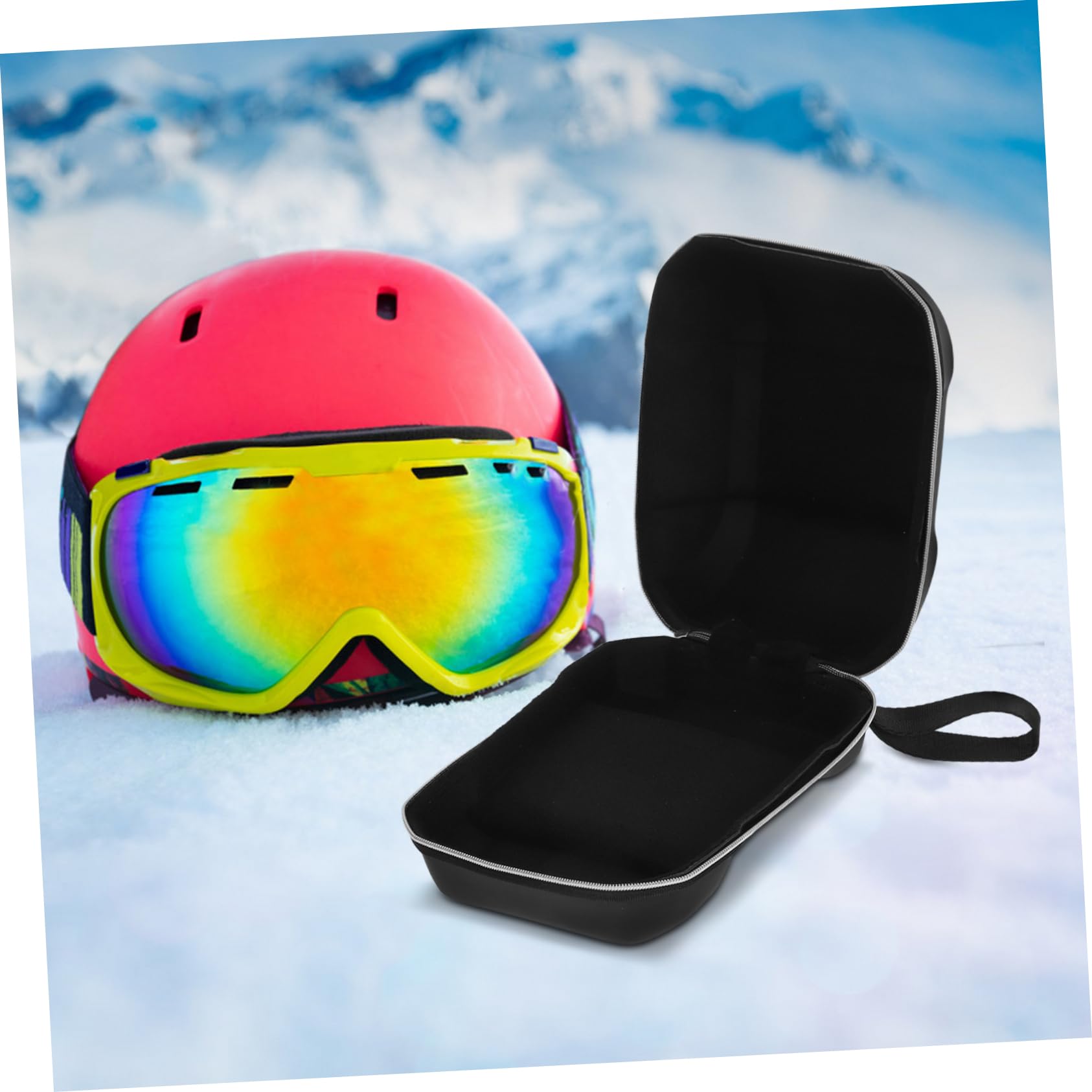 BESPORTBLE 4pièces Étui De De Ski Étanche Avec Anti-compression Pour Activités Extérieures Boîte De Rangement Compacte Pour Motocyclisme