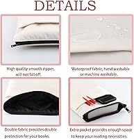 Vista 6 de Smutty Book Lover - Funda protectora de libros con cremallera (zorra sucia)