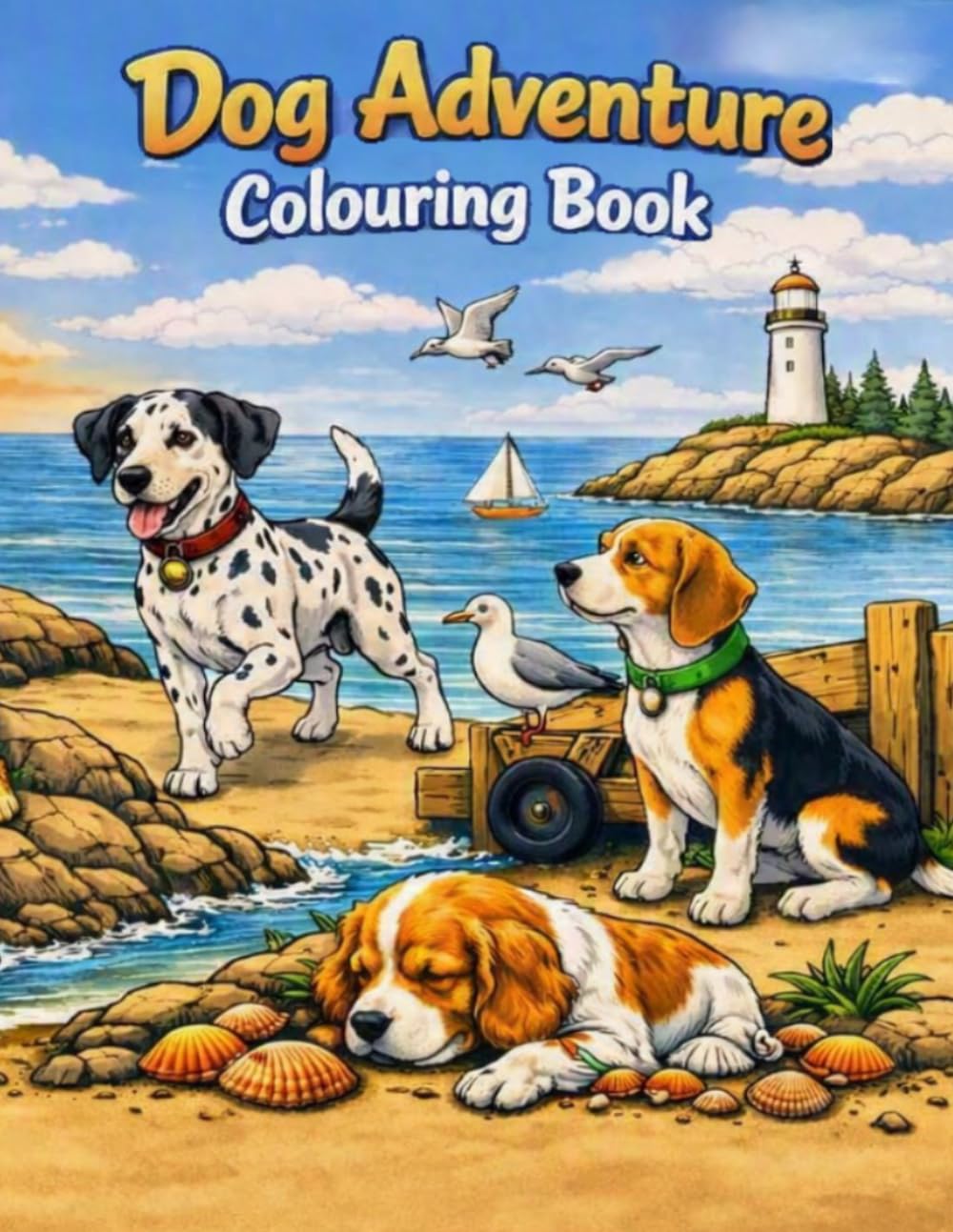 Dog Adventure Colouring Book: Kids That Colour - 2026 Edition (Dog Adventures Colouring Series)