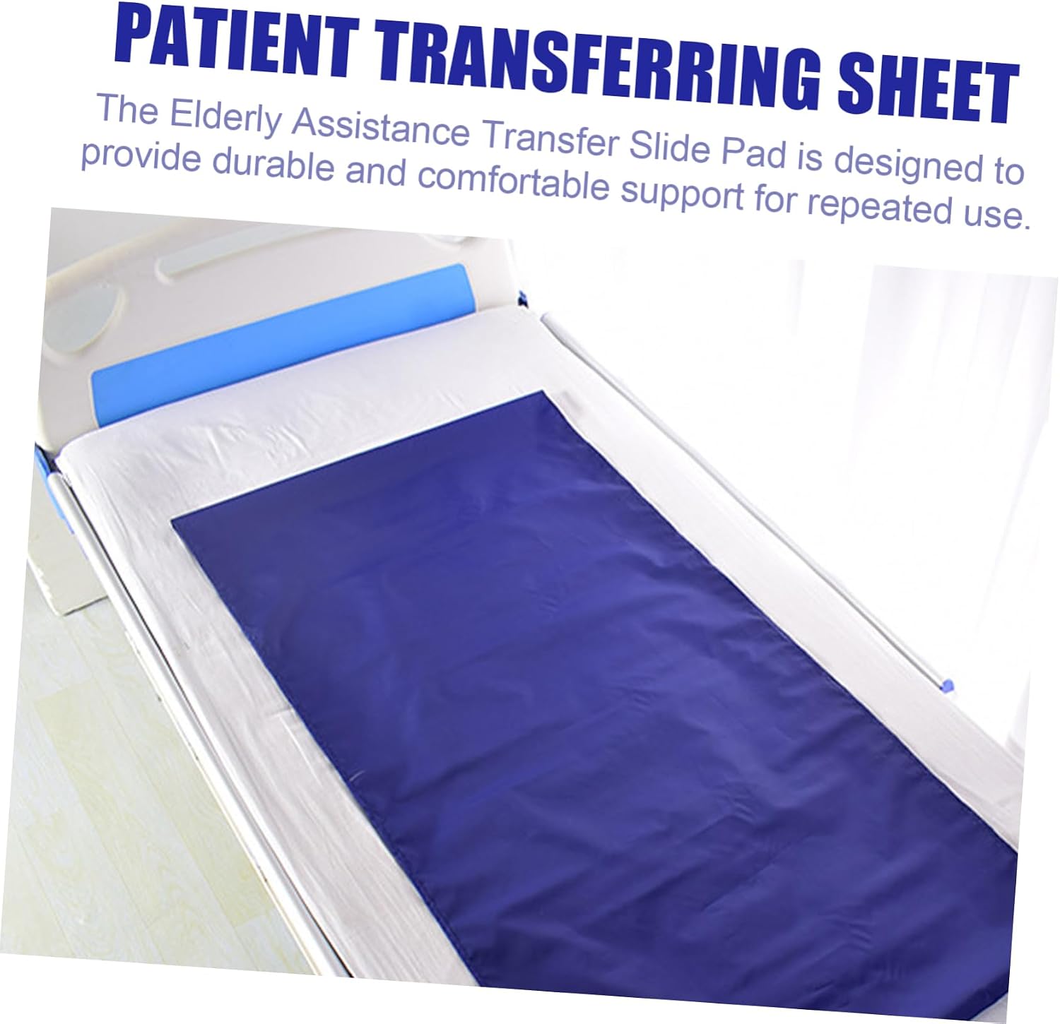 Positioning Bed Transfer Aid for Disabled Smooth Sliding Moving Pad for Elderly Comfort Safety Bed Mobility Effortless Patient Repositioning