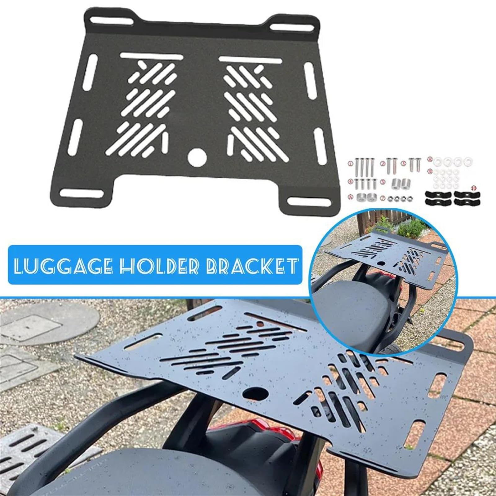 Motociclette Per Royal Per Enfield Himalayan Scram411 Scram 411 2022 2023 Portapacchi Posteriore Allargato Accessori