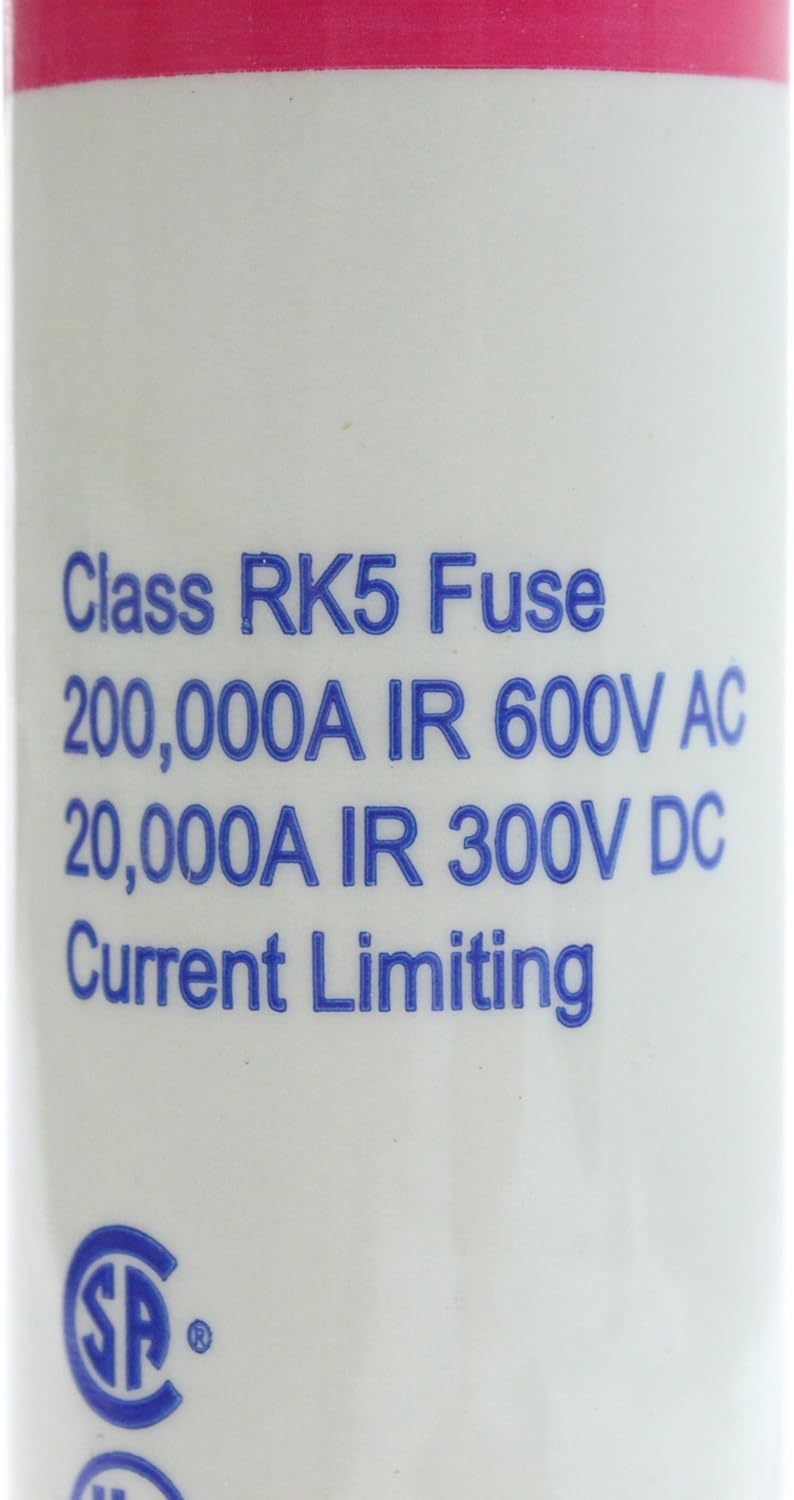 Mersen TRS60R 600V 60A 5 0.5X1 1/16 Time Delay Fuse, 10-Pack
